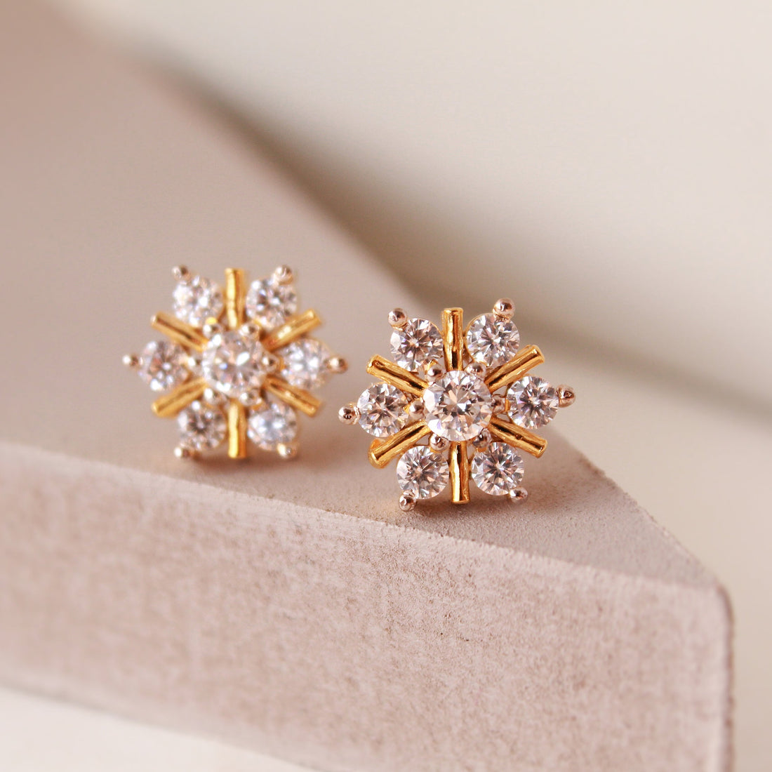 Snowflakes Studs